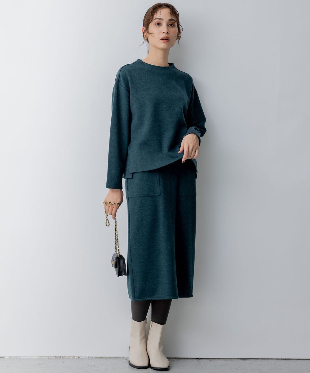 組曲 S 【WEB限定・2SET】ウールジャージーセットアップ 