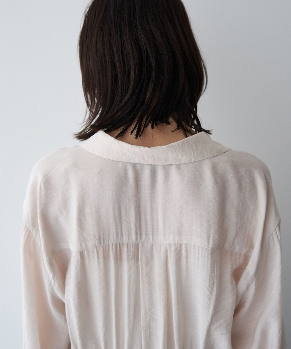 YECCA VECCA シアー2way袖バルーンチュニック 