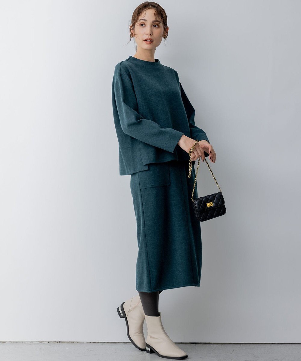 組曲 S 【WEB限定・2SET】ウールジャージーセットアップ 