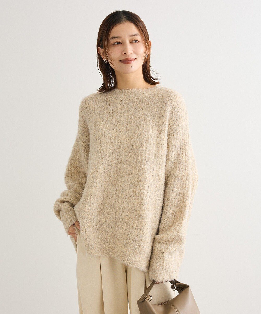 Green Parks ブークレＭＩＸニットチュニック 