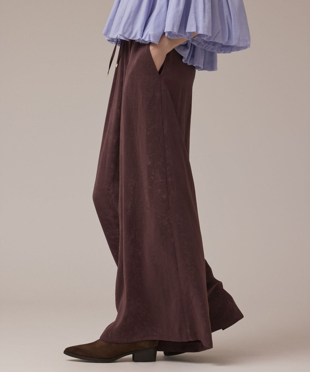 GRACE CONTINENTAL フィブリルイージーパンツ 