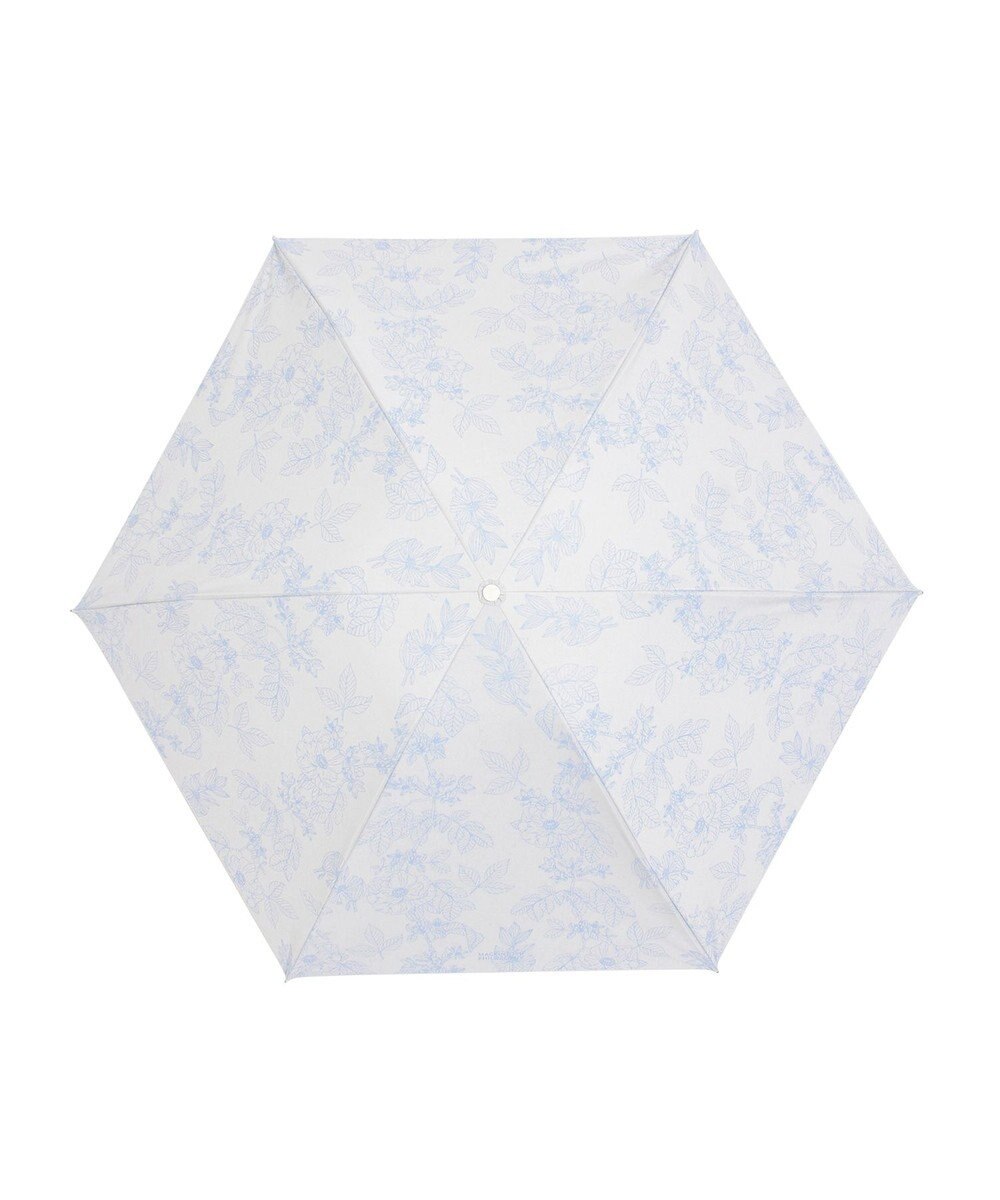 MOONBAT 【 遮光率100％/遮熱/UV/軽量】MACKINTOSH PHILOSOPHY(マッキントッシュフィロソフィー)晴雨兼用日傘 ドローイングフラワー Barbrella バーブレラ 折りたたみ傘 フワクール生地使用 