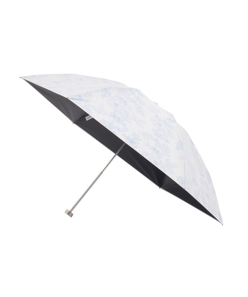 MOONBAT 【 遮光率100％/遮熱/UV/軽量】MACKINTOSH PHILOSOPHY(マッキントッシュフィロソフィー)晴雨兼用日傘 ドローイングフラワー Barbrella バーブレラ 折りたたみ傘 フワクール生地使用 