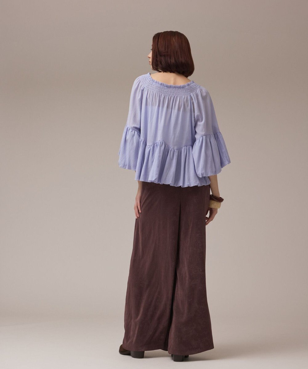 GRACE CONTINENTAL フィブリルイージーパンツ 