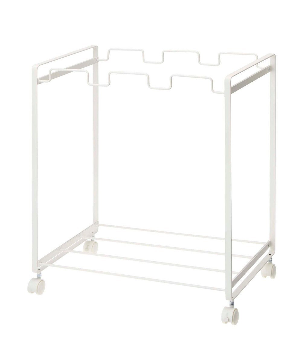 tower 分別ダストワゴン タワー 3分別 ホワイト 