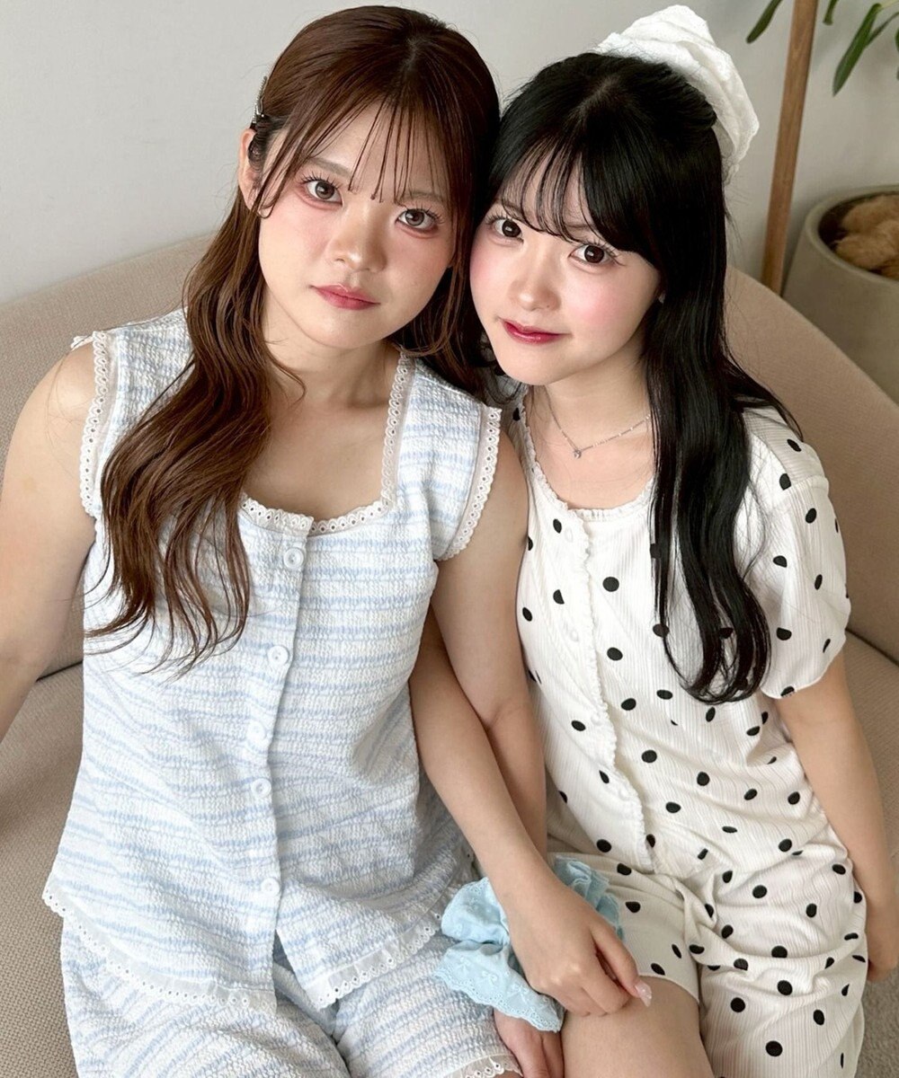 WEGO 総柄セットアップルームウェア 