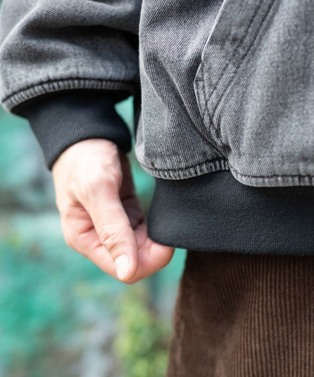 WEGO 【ユニセックス着用ITEM/MLサイズ展開】ワーカーズボアフードブルゾン 