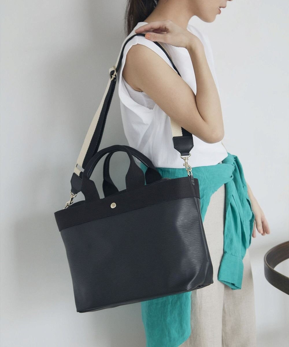 TOPKAPI 【Breath TOPKAPI】50mm バイカラーテープ ショルダー ベルト 