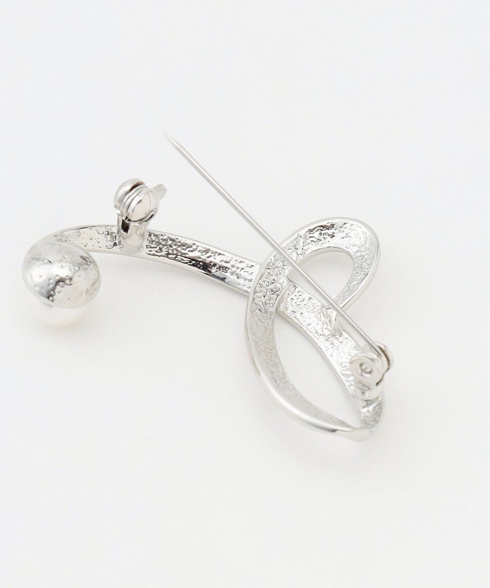 ANY SIS クロスライン ブローチ 