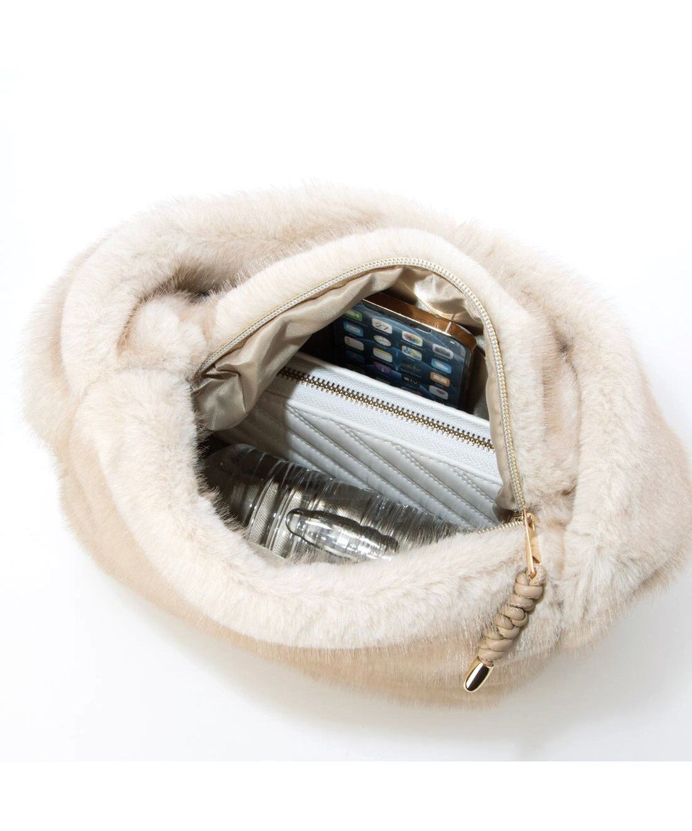 UNBILLION カシュカシュ cachecache / エコファーワンハンドルシンプルトート 