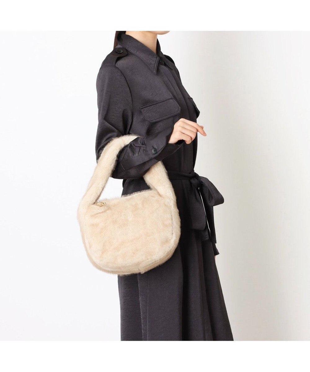 UNBILLION カシュカシュ cachecache / エコファーワンハンドルシンプルトート 