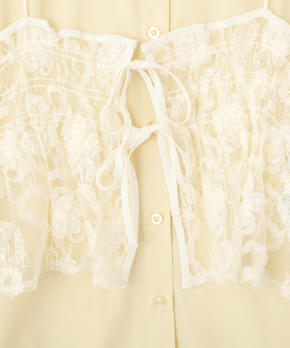 Green Parks ＳＥＴ２点シャツ＋レースビスチェ 