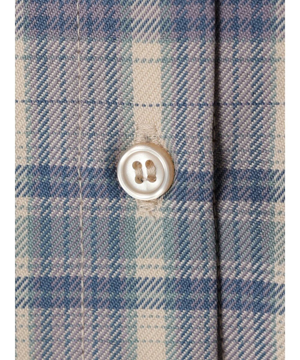 earth music&ecology ＣＨＥＣＫショートシャツジャケット 