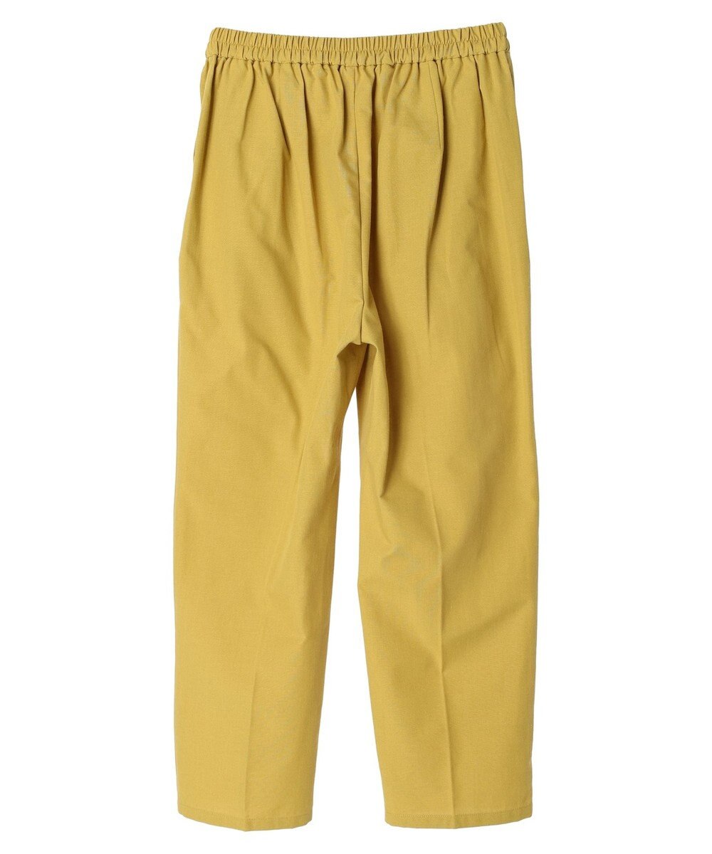 Green Parks 綿麻混イージーテーパードパンツ 