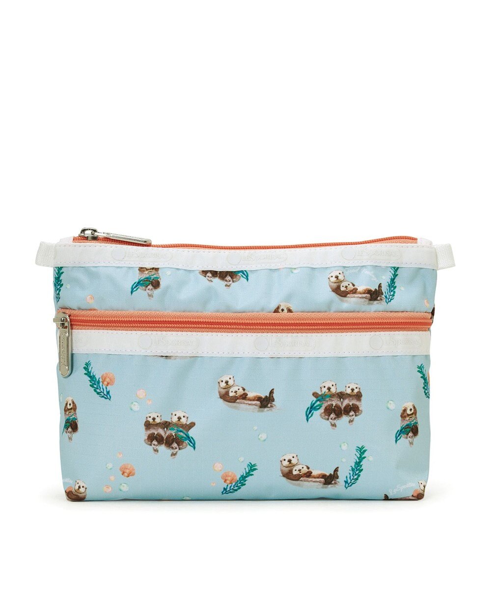LeSportsac COSMETIC CLUTCH/フローティングシーオッターズ 