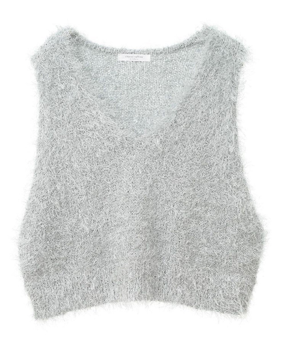 Green Parks Ｖネックフサフサベスト 