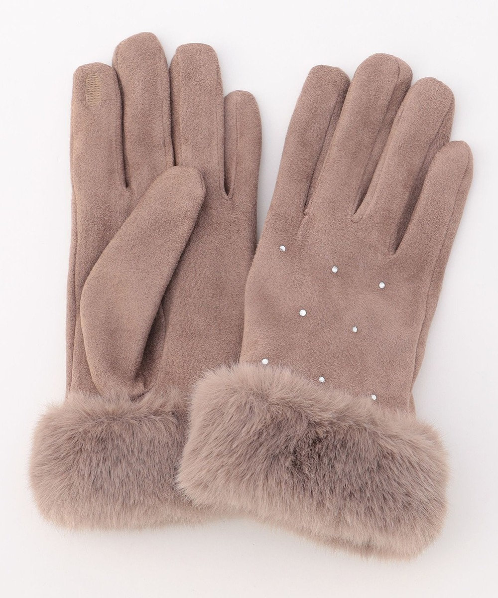 ANY SIS シャインストーン グローブ 