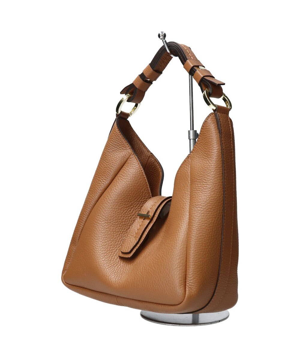 INTER-CHAUSSURES 【LORISTELLA】シュリンクレザーホーボーバッグ 