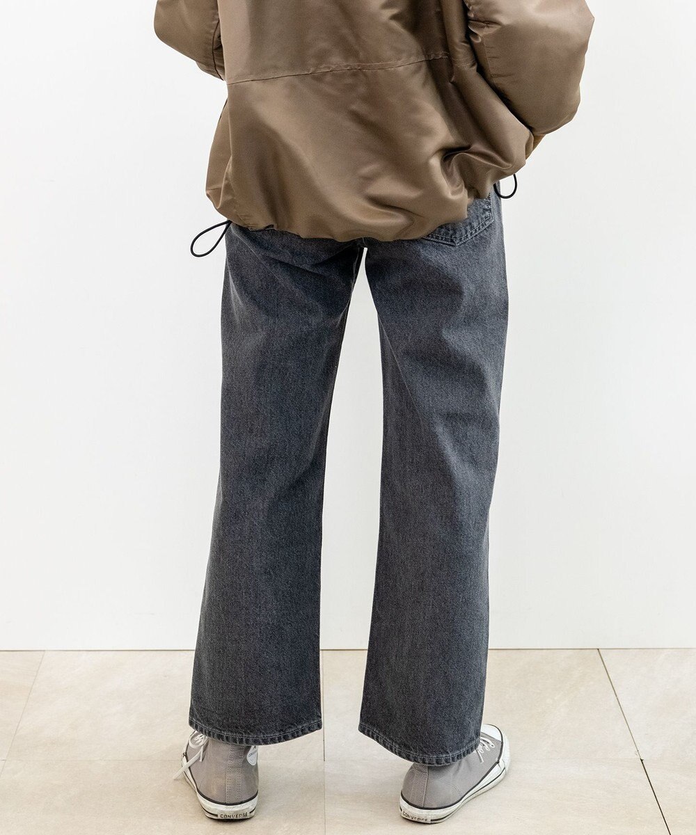caqu sagging baggy ワイドシルエットデニム 