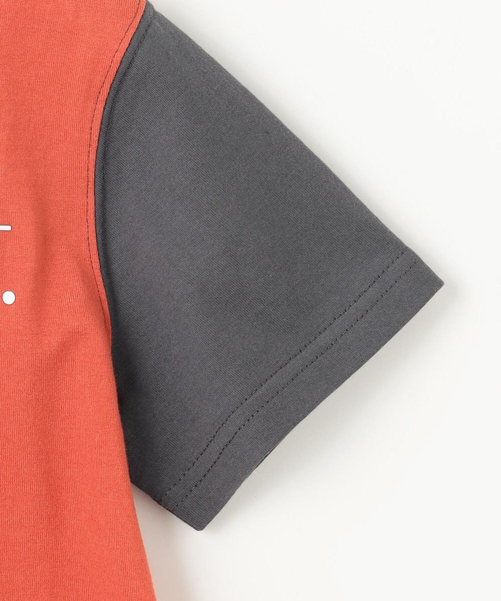 J.PRESS KIDS 【100-130cm】50/2 トリコストライプ 切替Tシャツ 