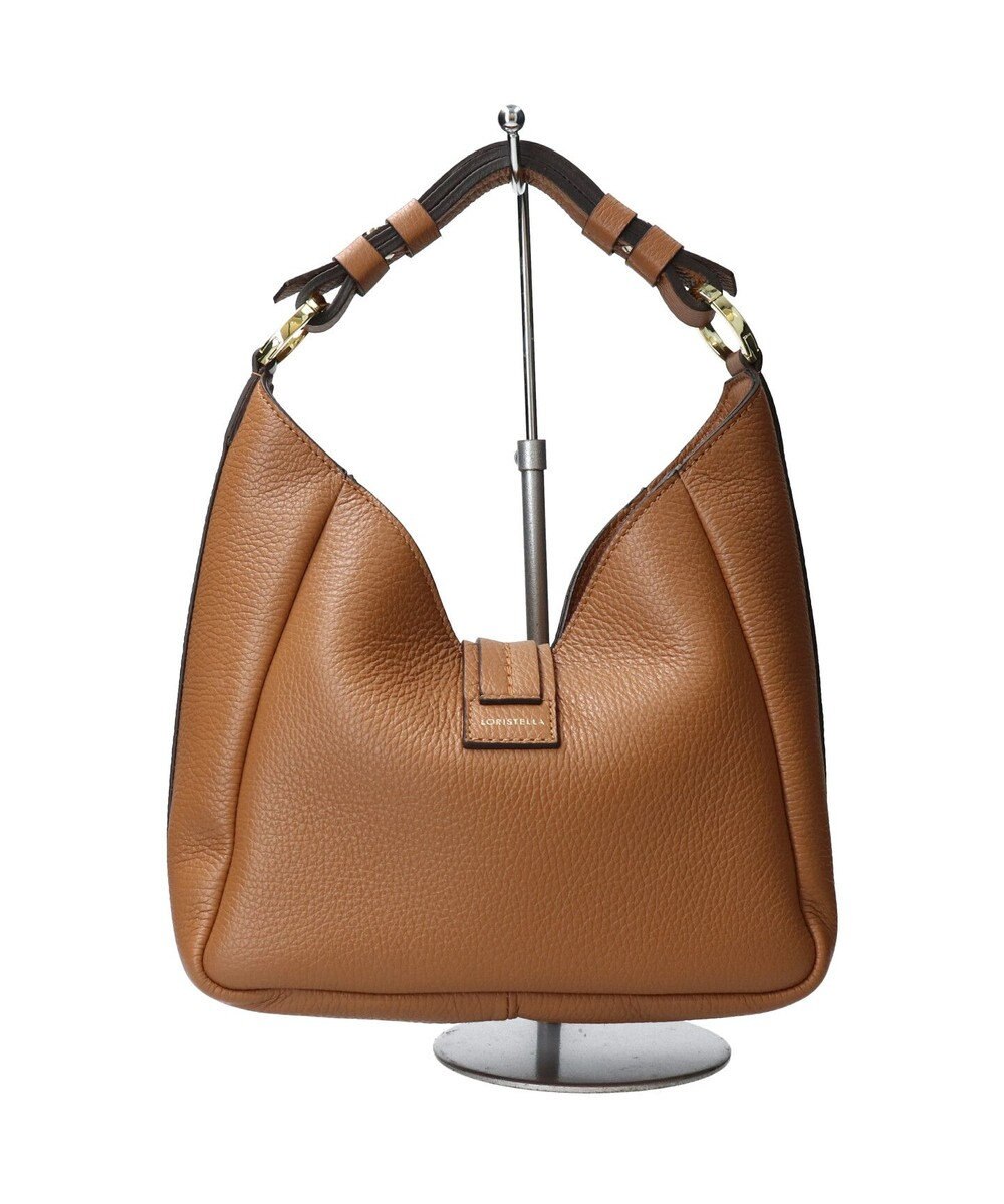 INTER-CHAUSSURES 【LORISTELLA】シュリンクレザーホーボーバッグ 