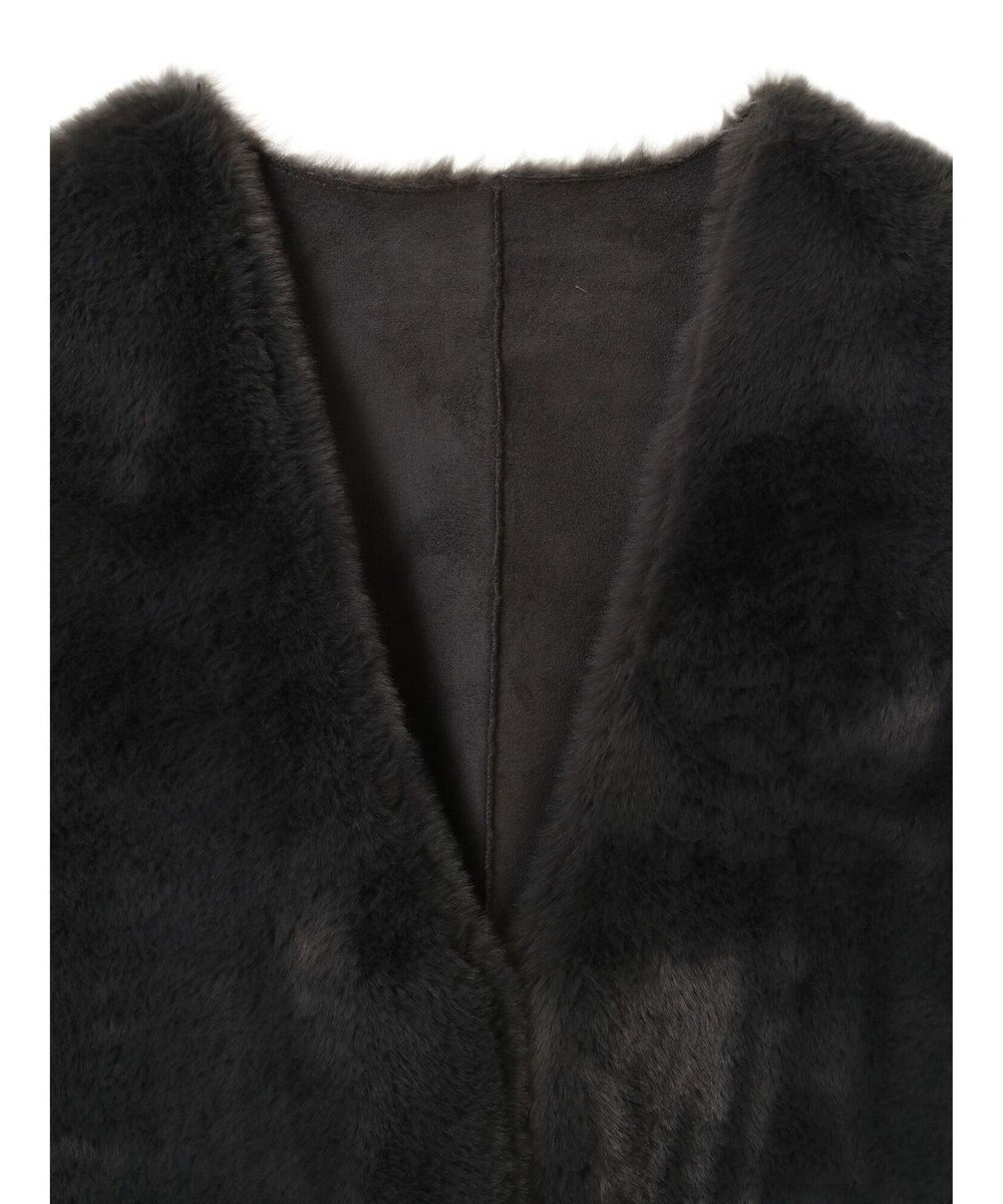 AMERICAN HOLIC 丈違いフェイクファーベスト 