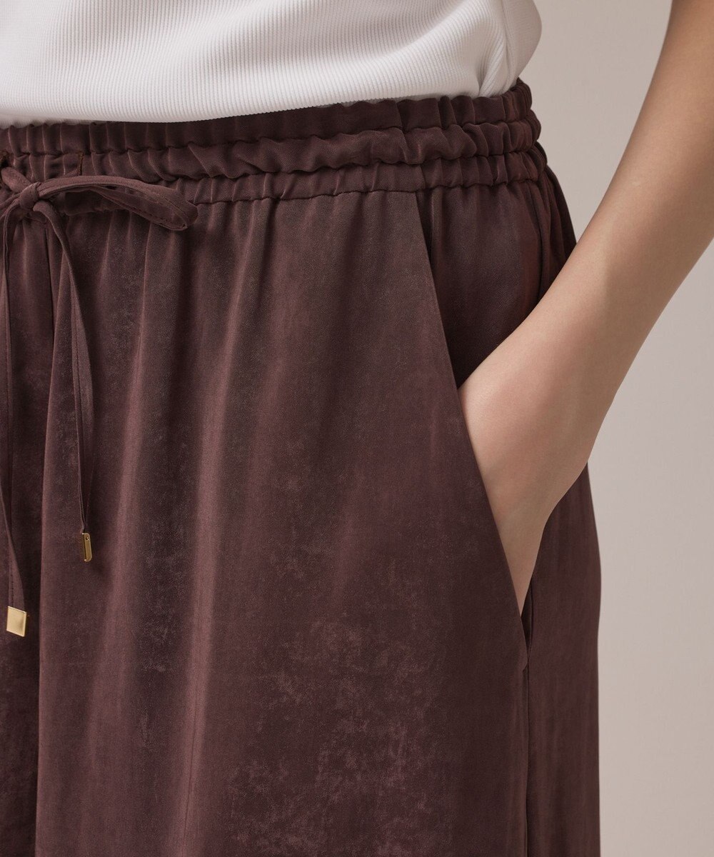 GRACE CONTINENTAL フィブリルイージーパンツ 