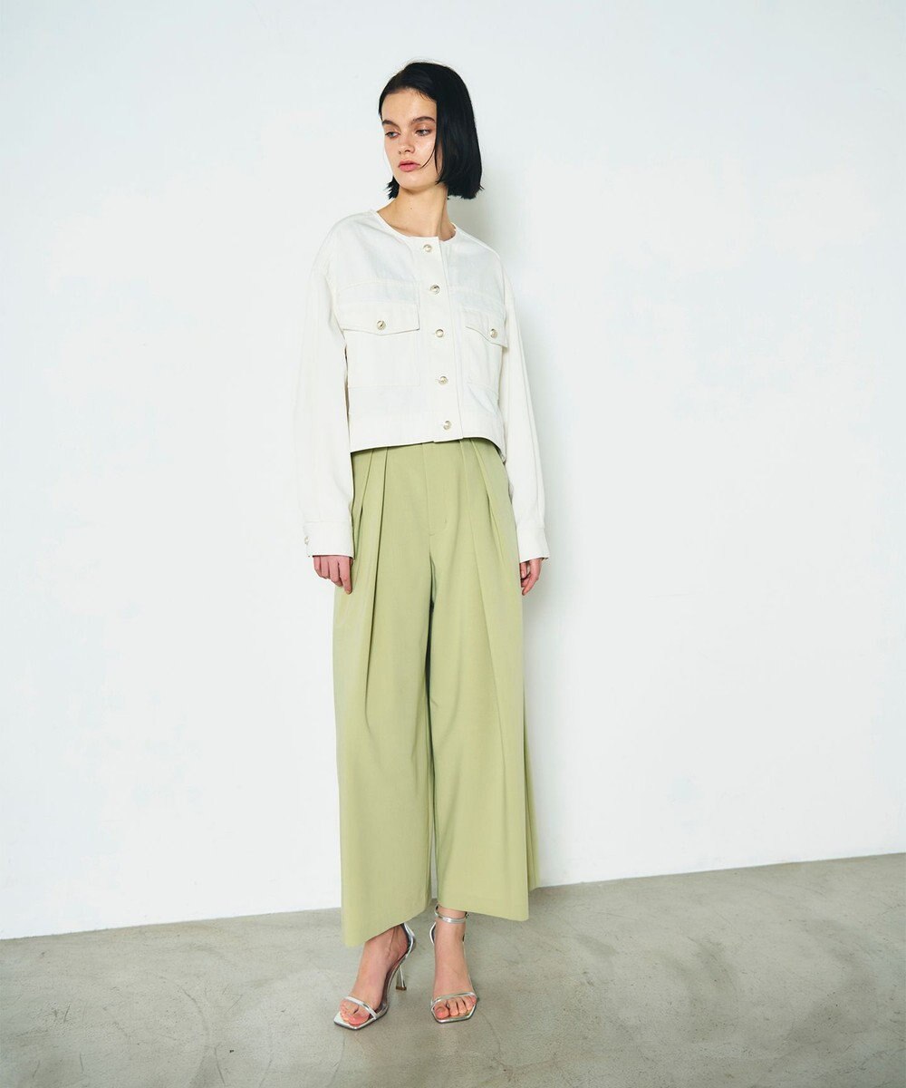 GRACE CONTINENTAL メタル釦デニムジャケット 