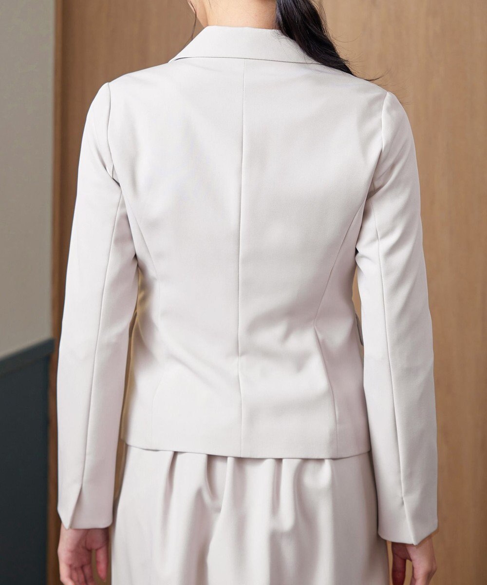 Tiaclasse L 【ダブルクロス・洗える】テーラードジャケット 