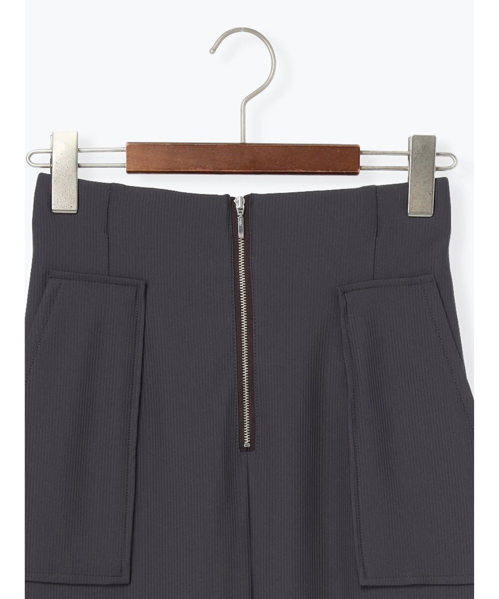 Te chichi フロントZIPトリコットタイトスカート 