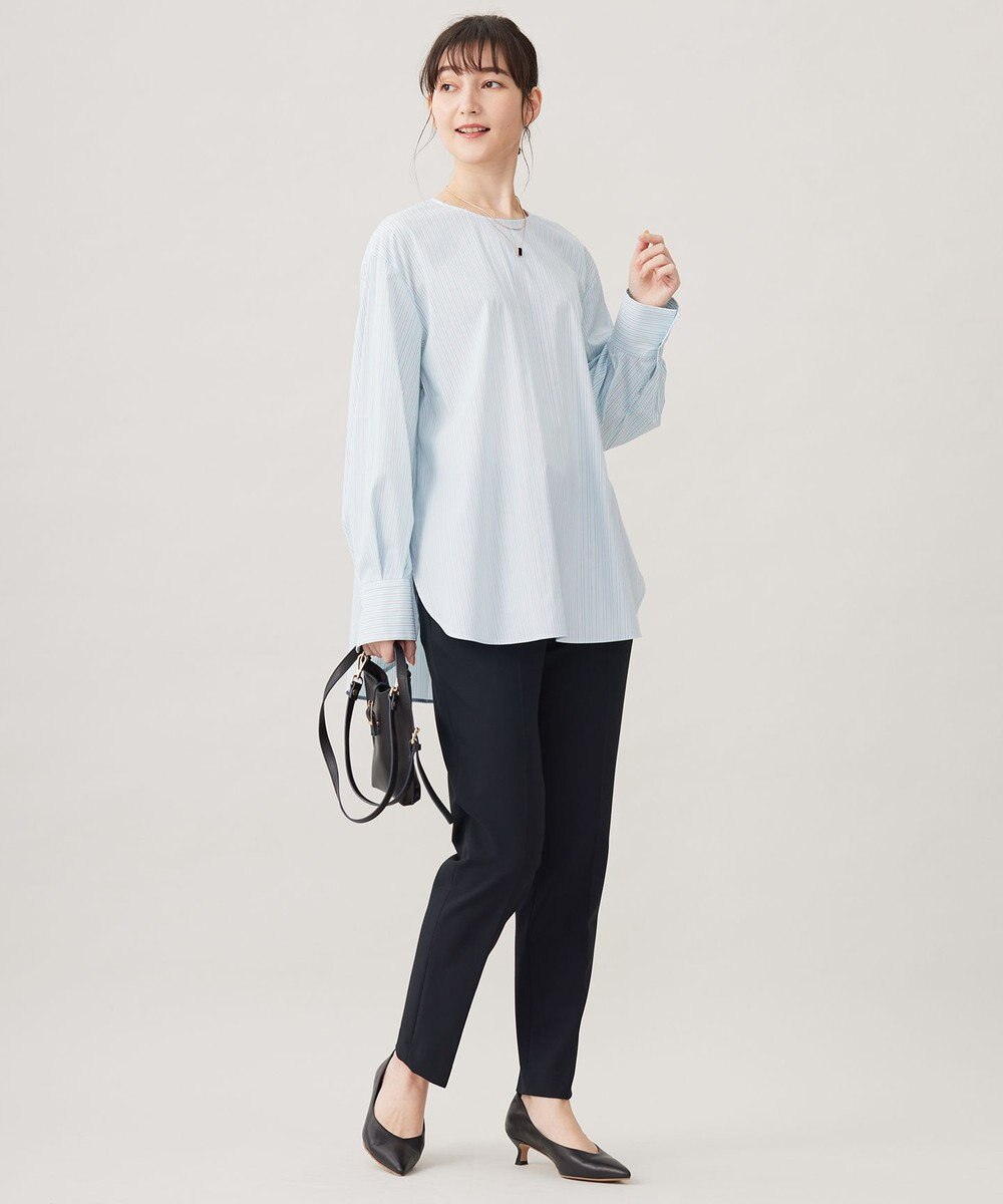 自由区 S 【WEB限定カラーあり・撥水加工・洗える】TRギャバテーパード パンツ 