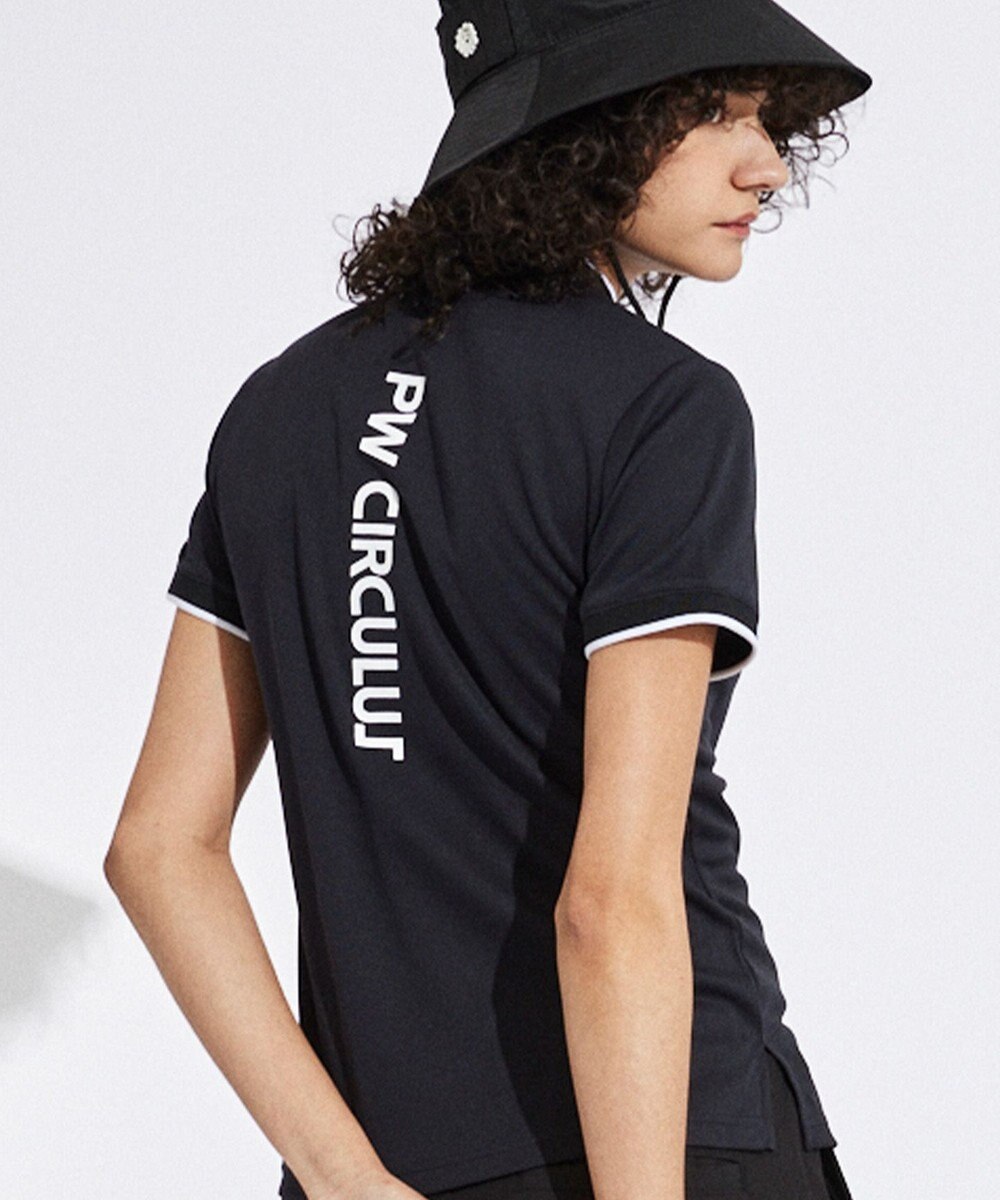 PW CIRCULUS 【UVカット / 吸水速乾】【WOMEN】グラフィティ モック T ゴルフウェア レディース 