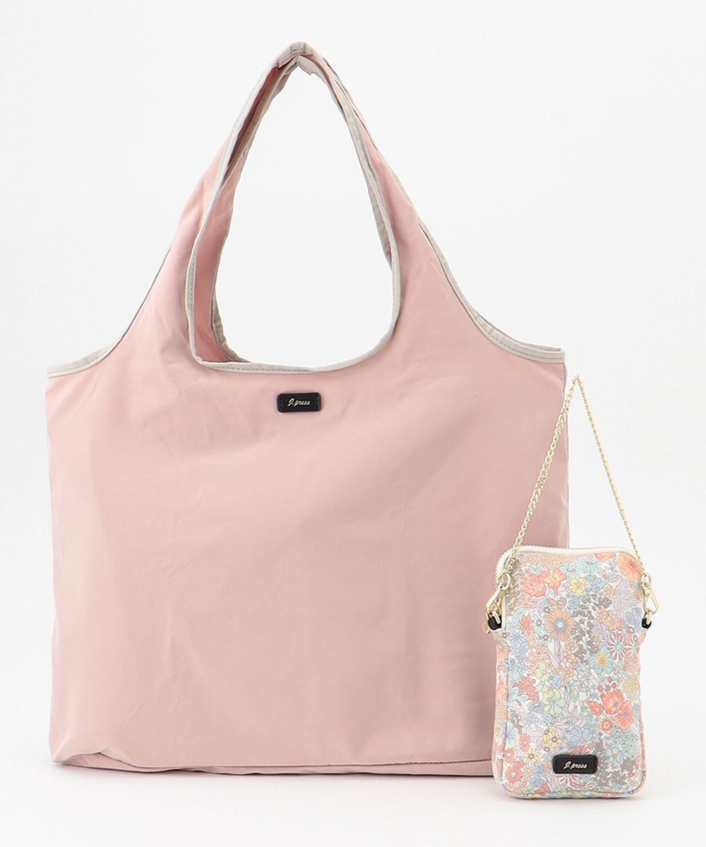 J.PRESS LADIES 【セットアイテム】 LIBERTY スマホポシェット&エコバッグ 