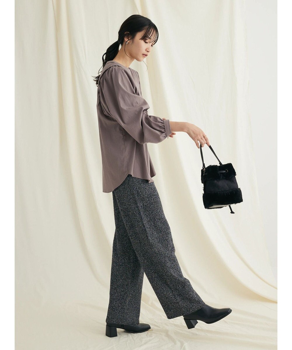 CRAFT STANDARD BOUTIQUE リンクス編みニットパンツ 