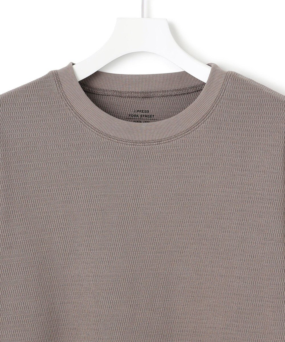 J.PRESS YORK STREET 【UNISEX】ハニカムワッフル Tシャツ 