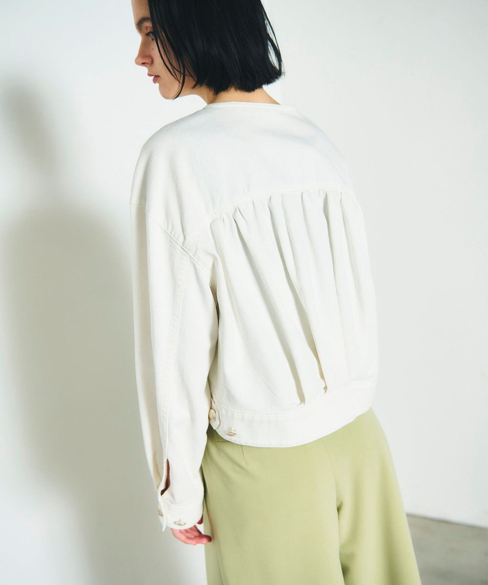 GRACE CONTINENTAL メタル釦デニムジャケット 