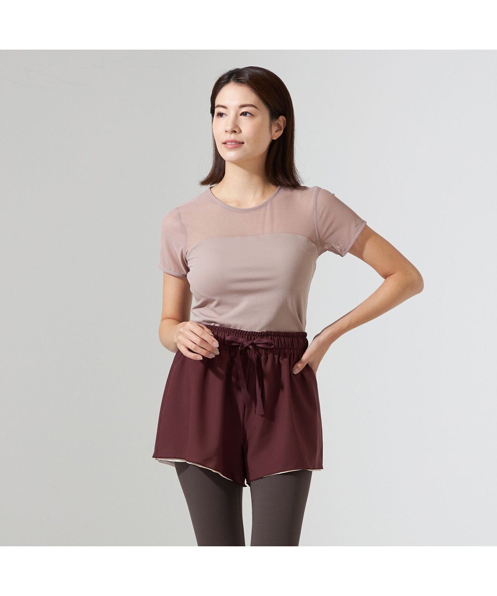 Chacott Chacott BALANCE　リバーシブルショートパンツ 