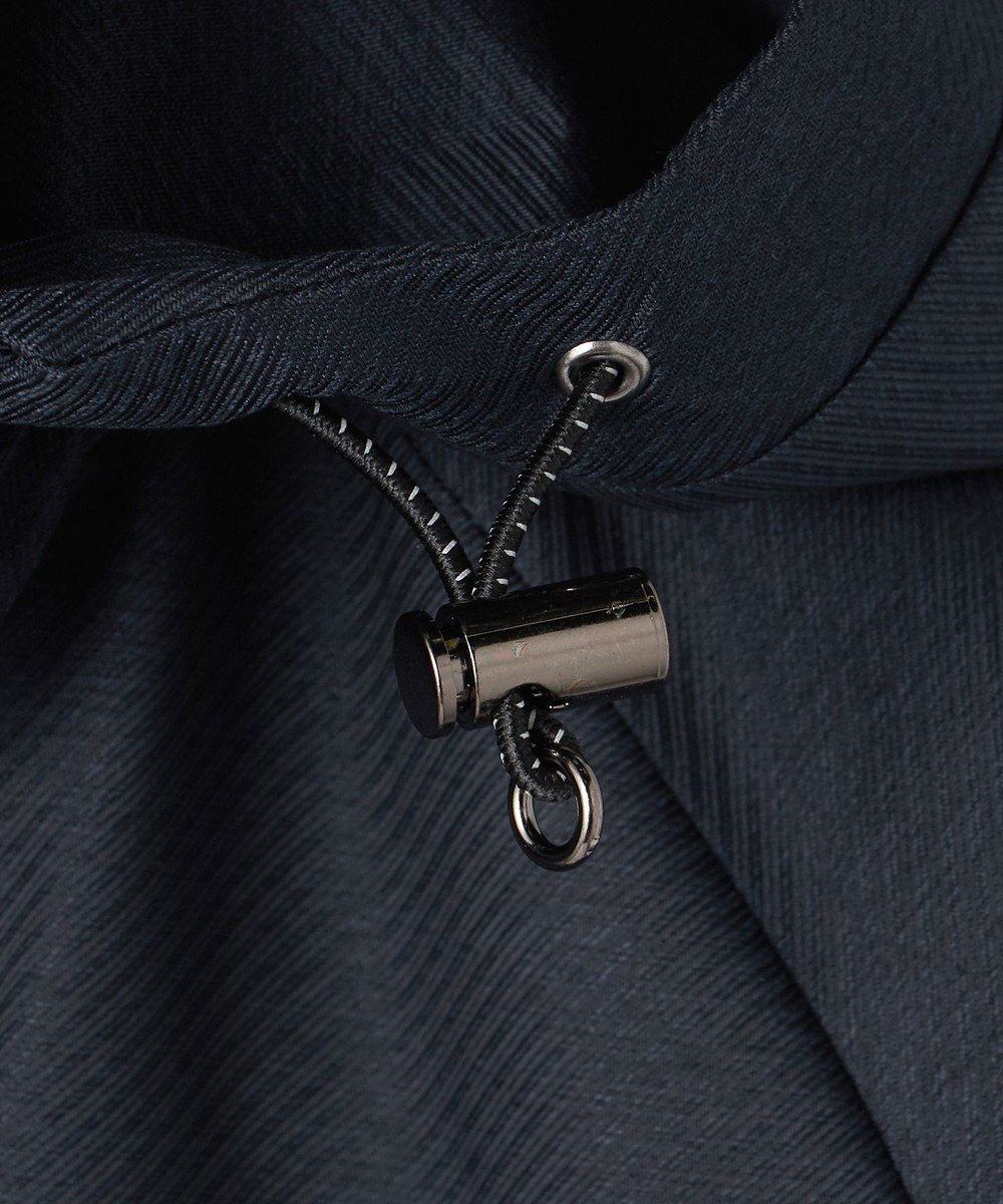 GOTAIRIKU 25年新作/3シーズン対応【仕事で着用可】メランジカルゼ フーデッドブルゾン_無地 