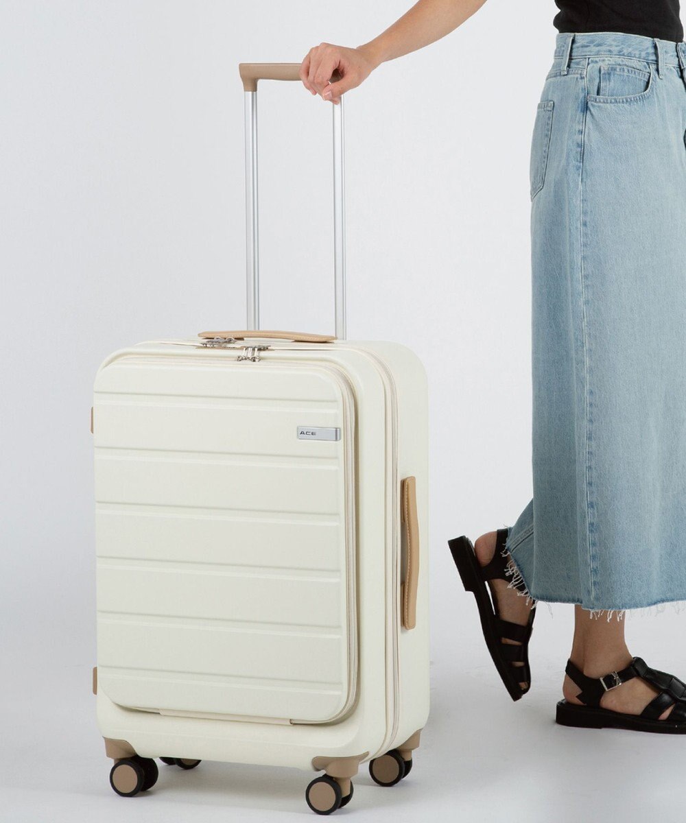 ACE BAGS & LUGGAGE ACE フレットボード フロントオープン スーツケース M 50L 05432 エース 