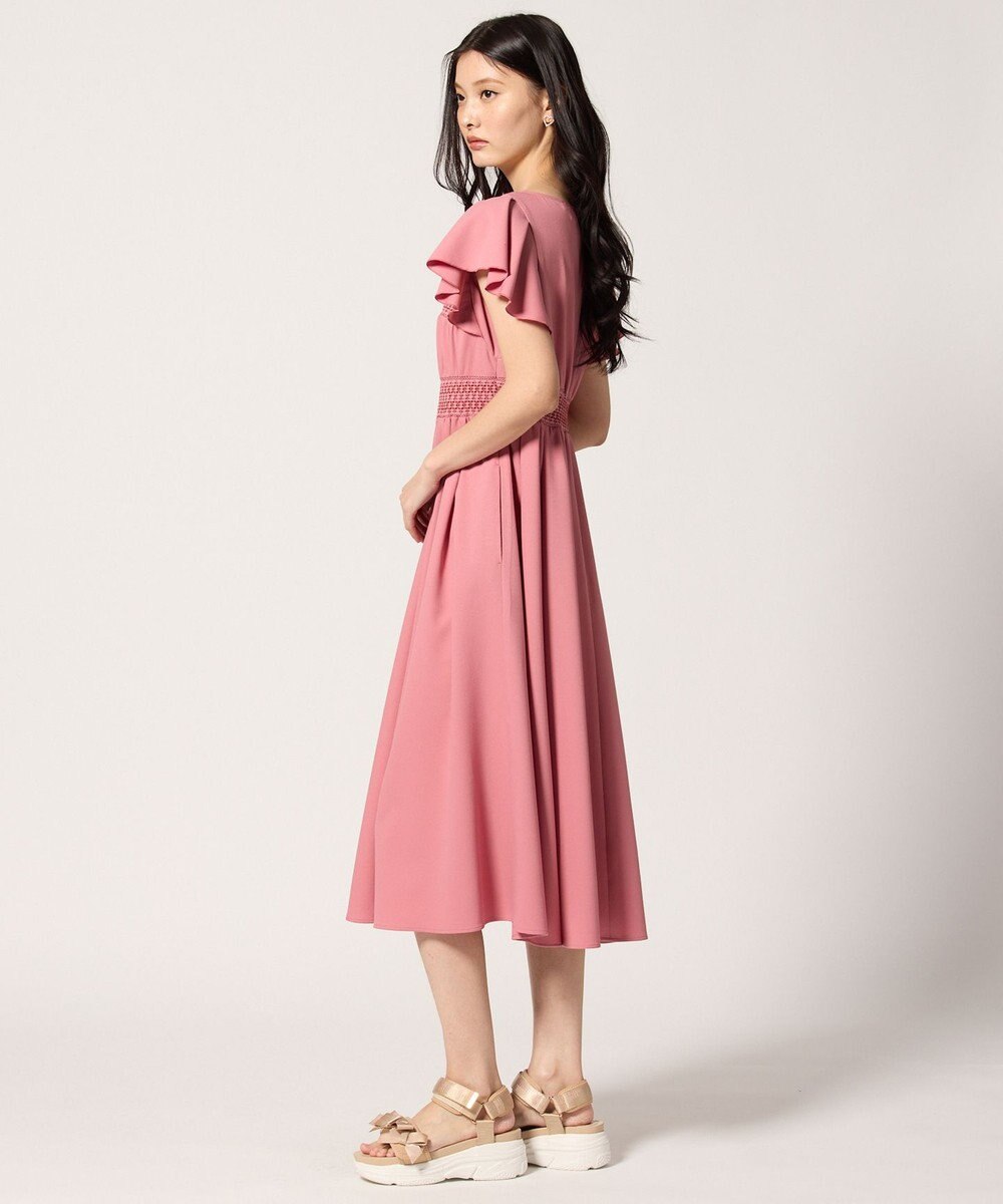 TOCCA 【洗える・接触冷感・UVカット・消臭】SMOCKING EMBROIDERY ドレス 