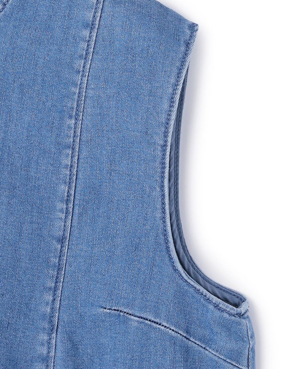 UNFILO 【野呂佳代さん着用】UNFILO DENIM light ノースリーブブラウス 