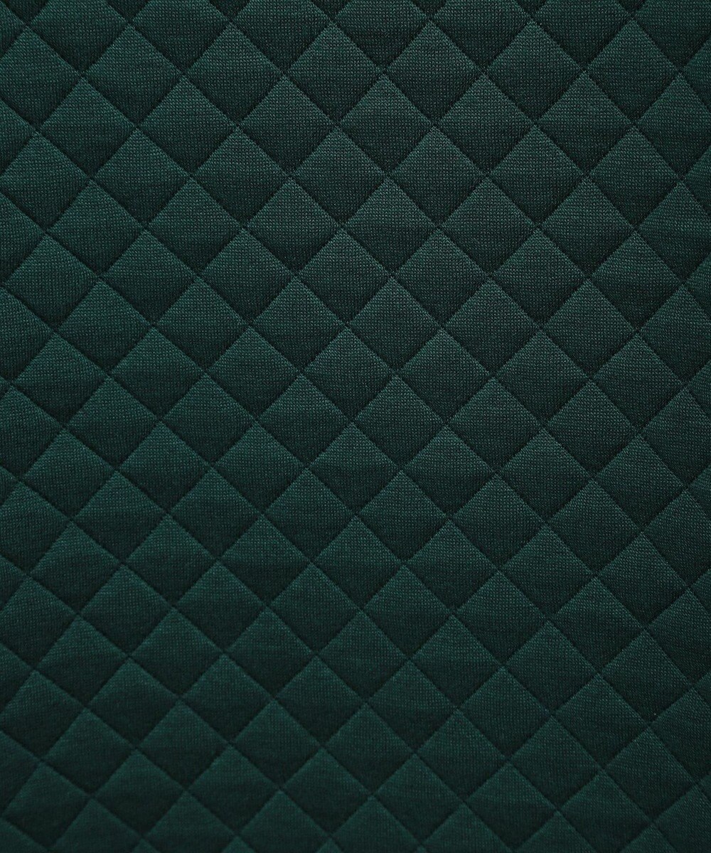 Green Parks ショート丈キルトロゴプルオーバー 