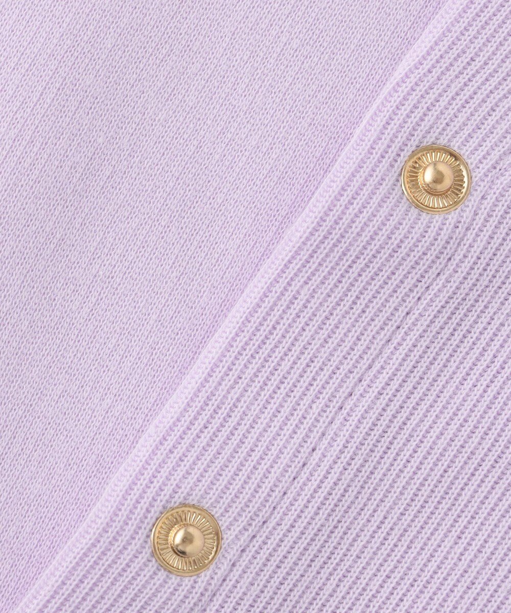 ANY KIDS スナップボタン フレンチ カーディガン 