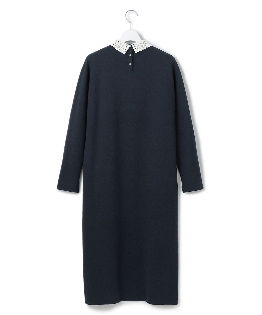 23区 【洗える】ヴィスコースストレッチ エンブロイダリー ワンピース 