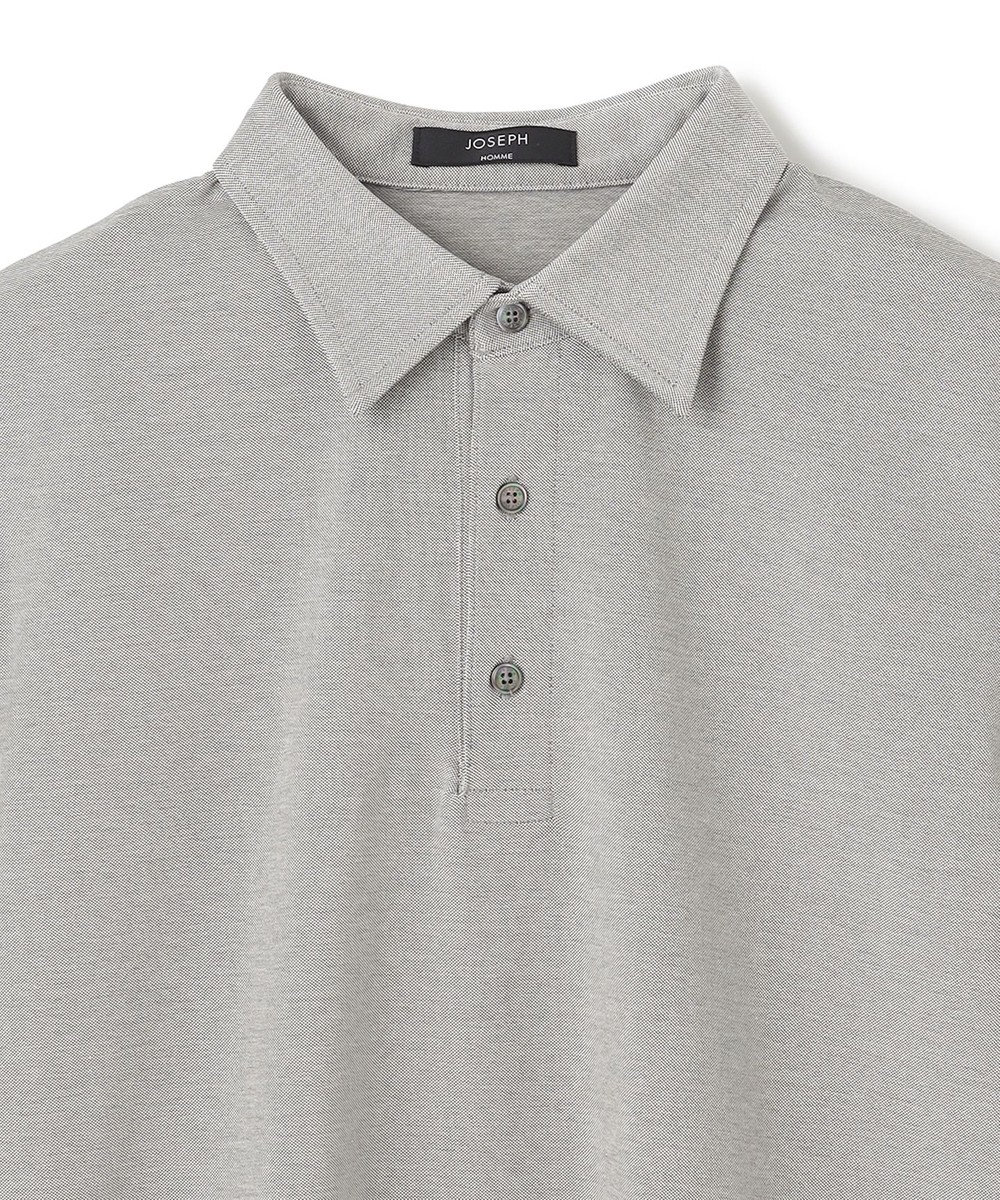 JOSEPH HOMME 新素材【ビジネスに使える】クリアコットンカノコ　ポロシャツ 