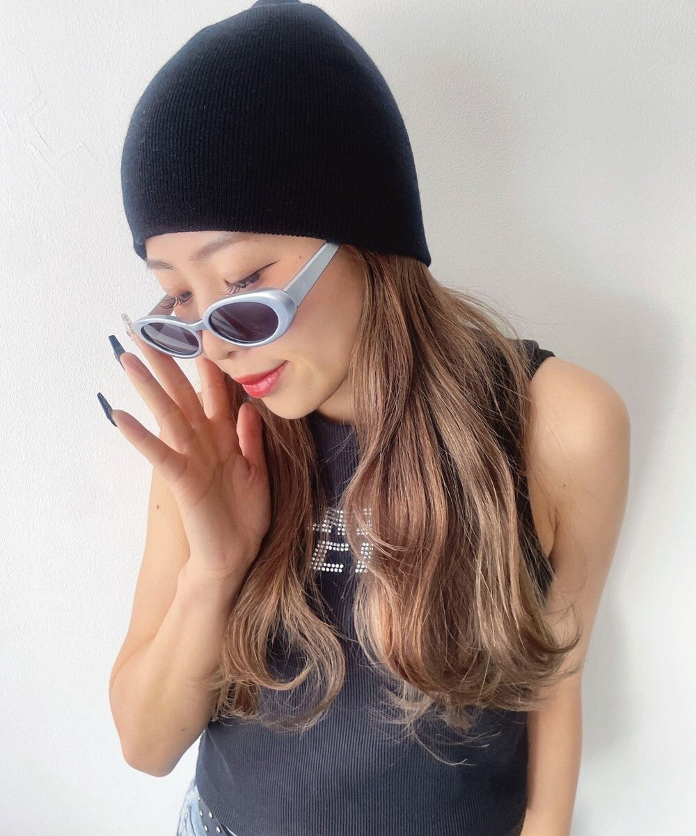 WEGO オーバルカラーレンズアイウェア 