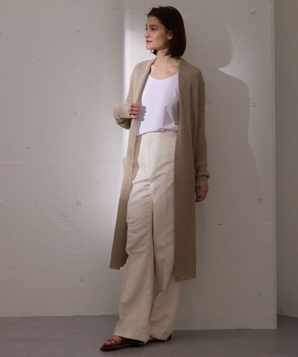 BEIGE， OPTICAL / ロングカーディガン 