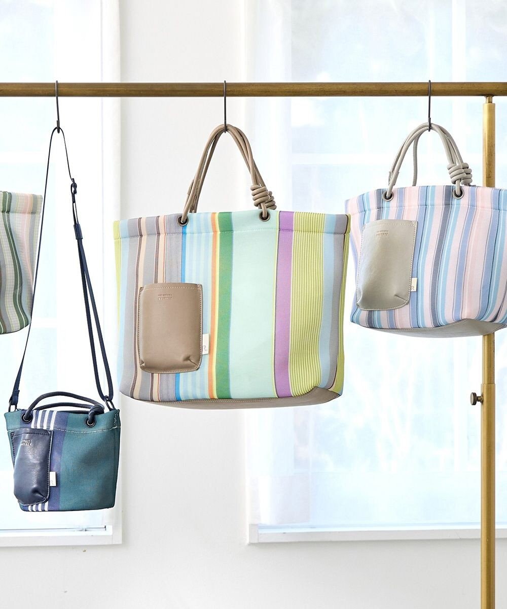 ROOTOTE 1084【手洗い可能】SC.デリ.ストライプ.ウエッファ-B 