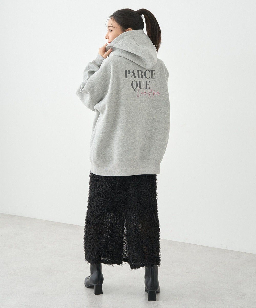 earth music&ecology アソートロゴフーディー 