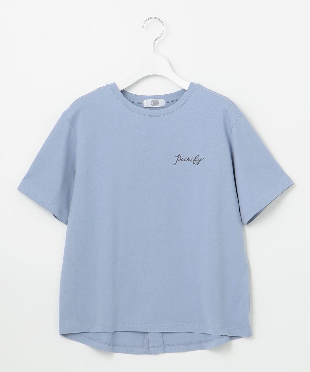 J.PRESS LADIES エンブロイダリー ロゴ Tシャツ 